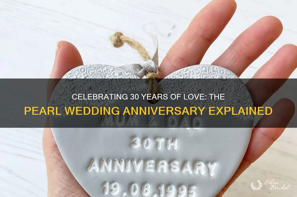 what is pearl wedding anniversary
