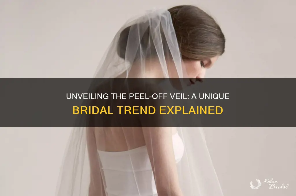 what is peel off veil