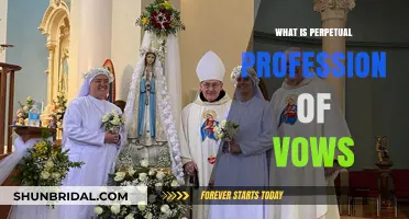 Understanding the Sacred Commitment: Perpetual Profession of Vows Explained