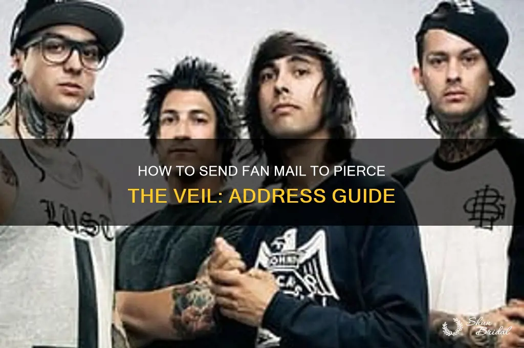 what is pierce the veil fan mail address