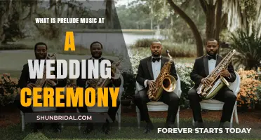 Understanding Prelude Music: Setting the Tone for Your Wedding Ceremony
