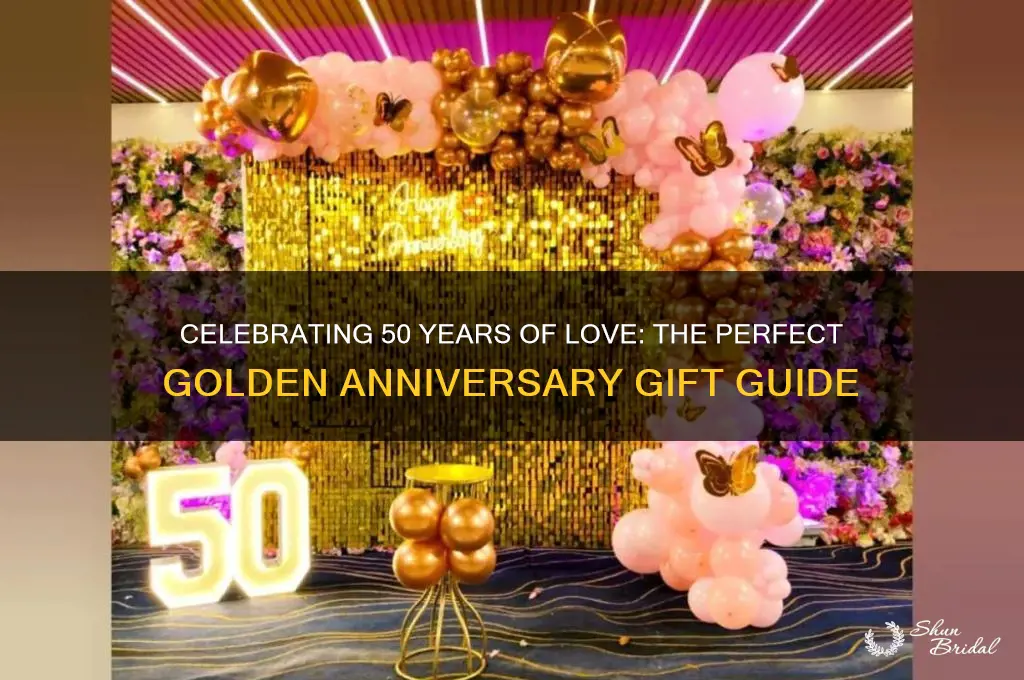 what is present for 50th wedding anniversary