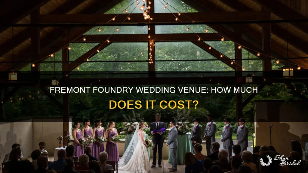 what is price of venue for wedding at fremont foundry