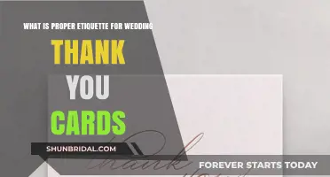 Mastering Wedding Thank You Card Etiquette: Tips for Gracious Gratitude