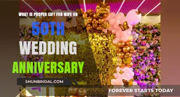 Celebrating 50 Years: Thoughtful Gift Ideas for Your Wife's Golden Anniversary