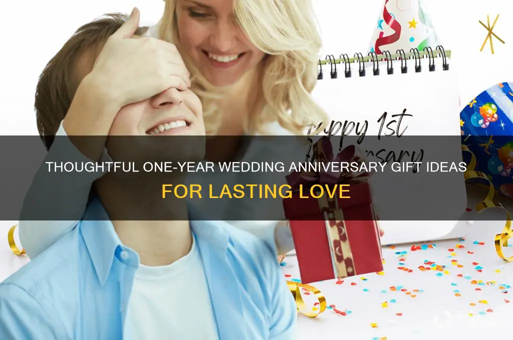 what is proper one year wedding aniversary gift