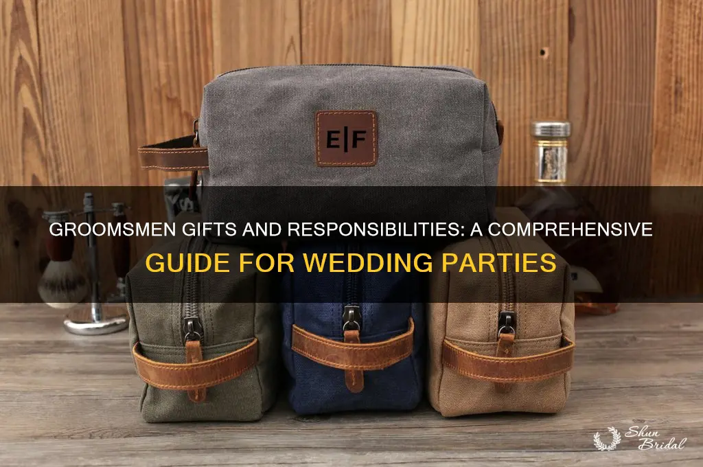 what is provided for groomsmen