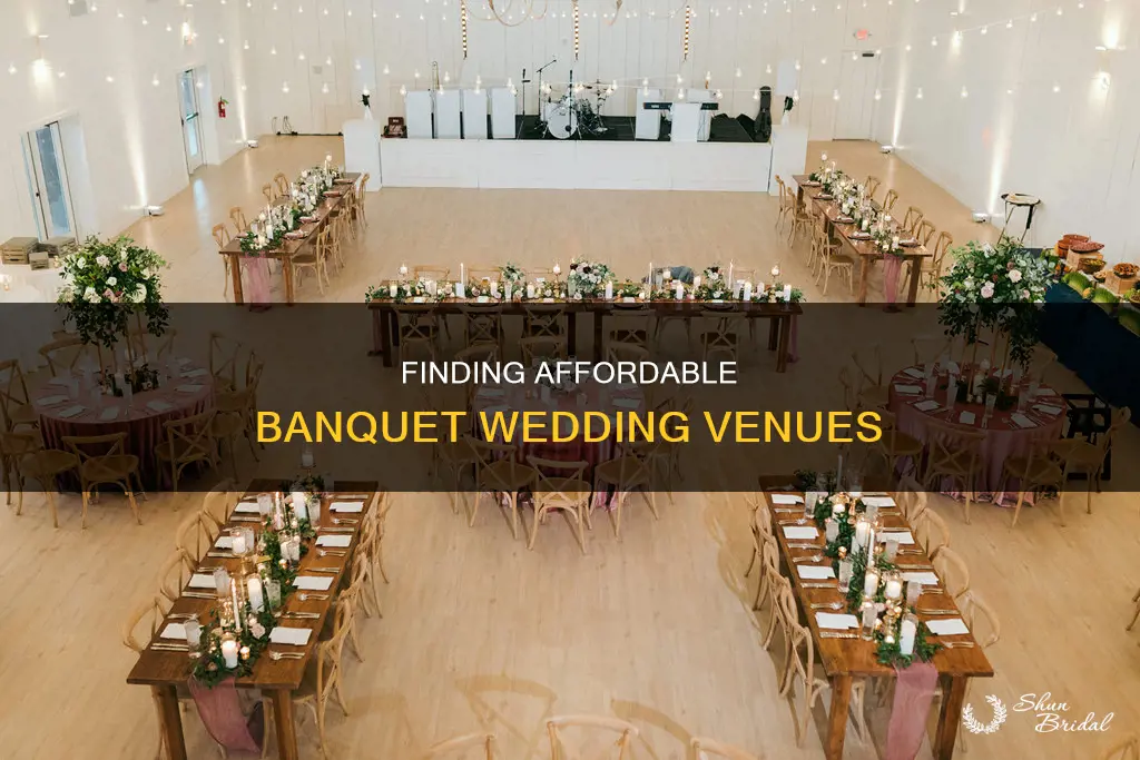 what is reasonable cost for banquet wedding venue