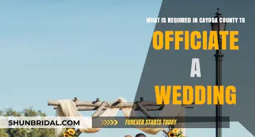 Cayuga County Wedding Officiant Requirements: A Complete Guide