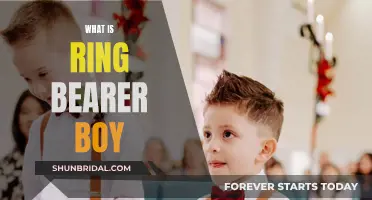 Who's That Cute Ring Bearer Boy?