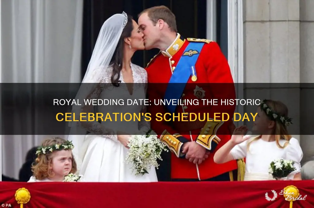 what is royal wedding date