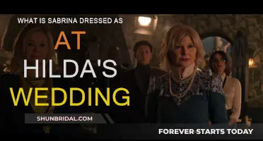 Sabrina's Wedding Costume: A Dark Spin