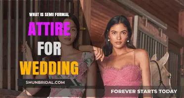 Wedding Semi-Formal Attire: Decoding the Dress Code
