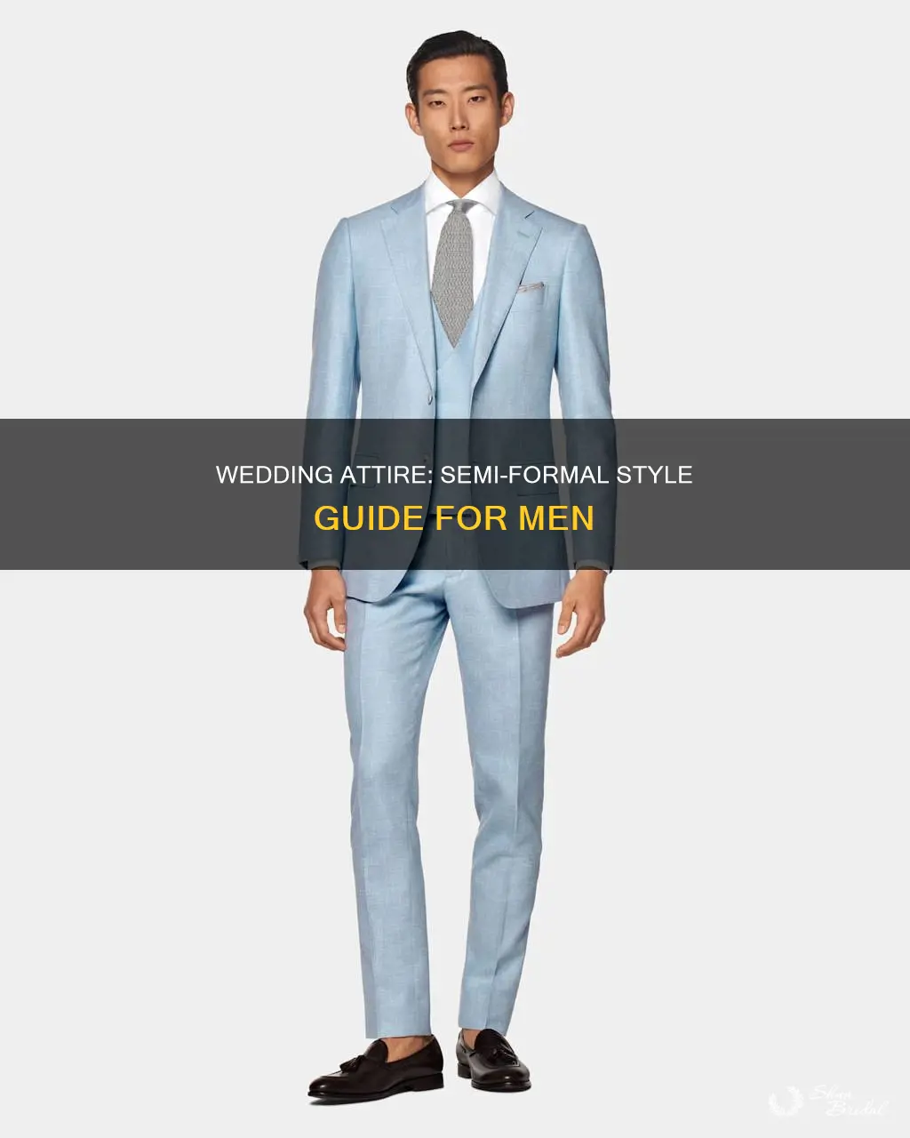 what is semi formal dress for a wedding for men