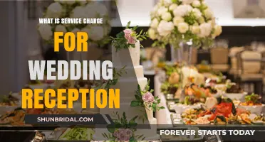 Wedding Reception Service Charges: What You Need to Know