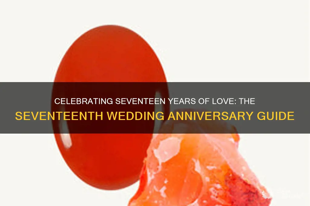 what is seventeenth wedding anniversary