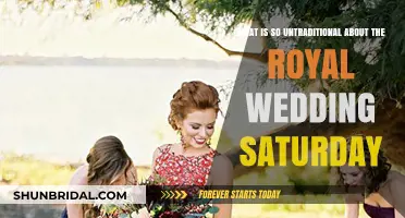 Unveiling the Unconventional: How Saturday's Royal Wedding Breaks Tradition