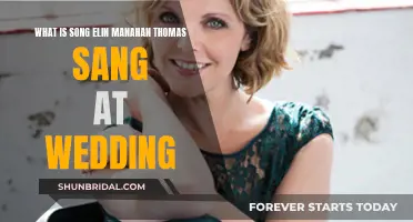 Elin Manahan Thomas: Her Wedding Song Choice