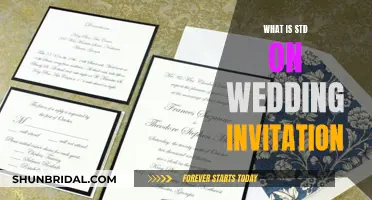 Understanding 'STD' on Wedding Invitations: A Quick Guide