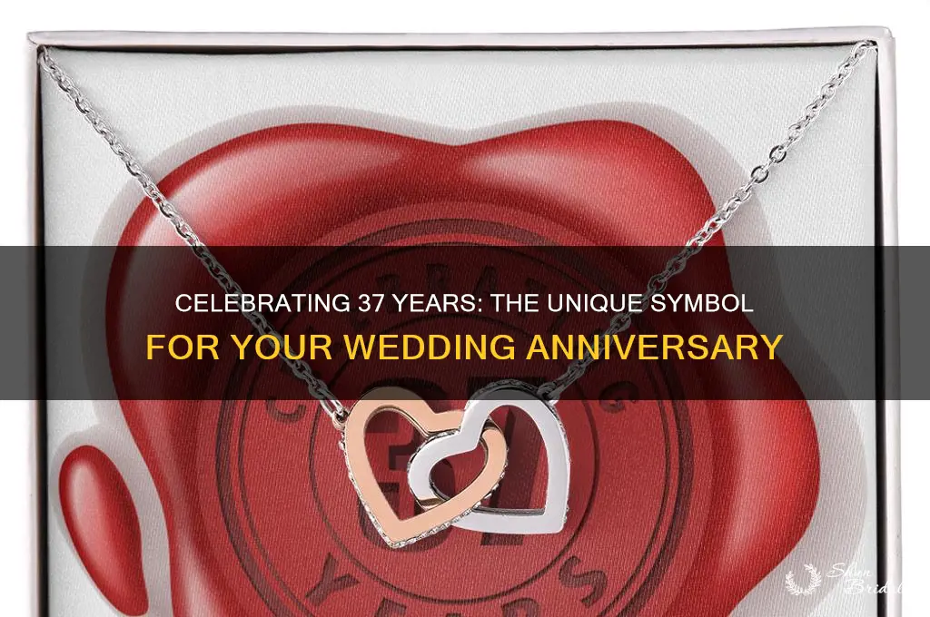 what is symbol for 37th wedding anniversary