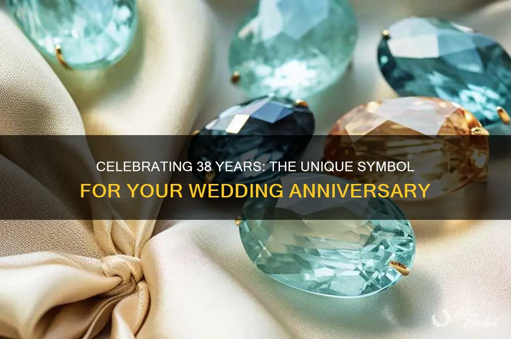 what is symbol for 38th wedding anniversary