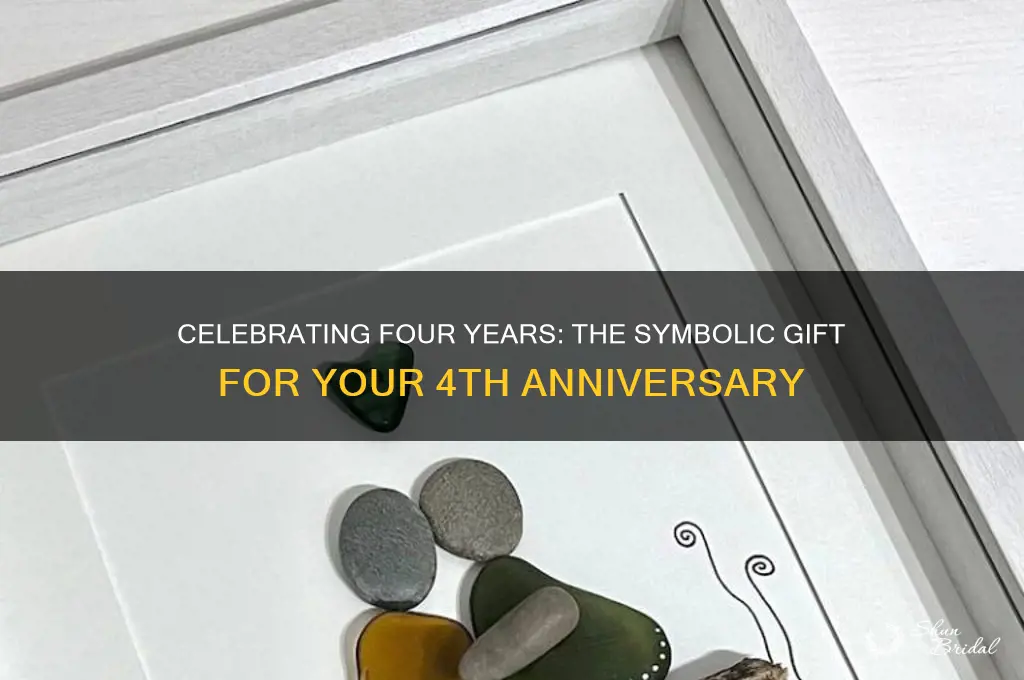 what is symbol for 4th wedding anniversary