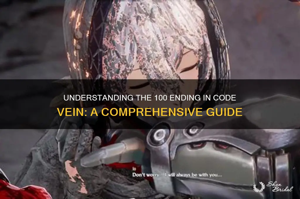 what is th 100 ending in code veil