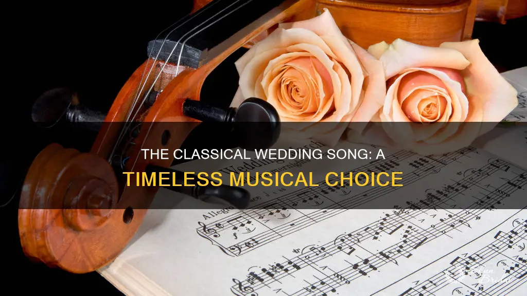what is that classical wedding song