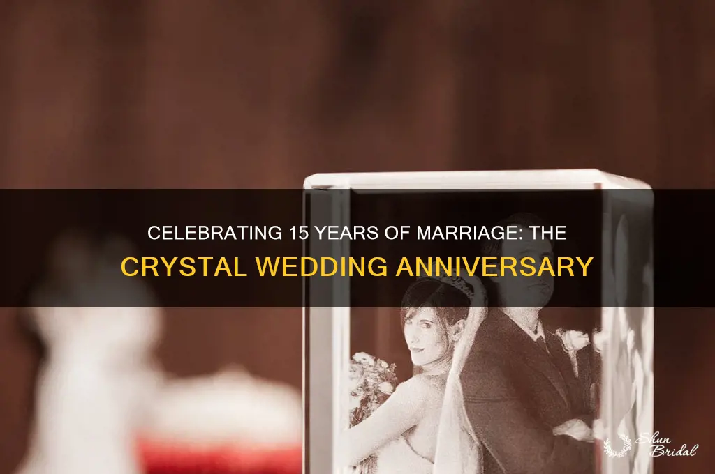 what is the 15 wedding anniversary