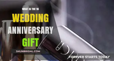 Celebrating 16 Years: Unique Wedding Anniversary Gift Ideas