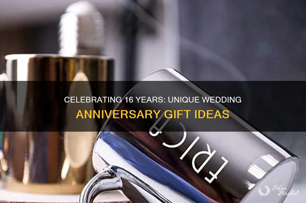 what is the 16 wedding anniversary gift