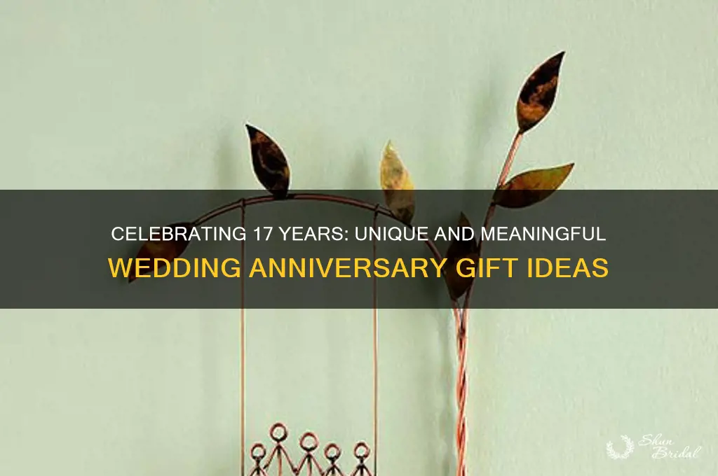 what is the 17 wedding anniversary gifts