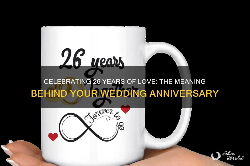 what is the 26th wedding anniversary