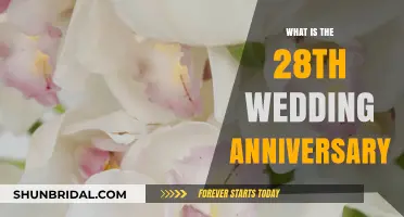 Celebrating 28 Years of Love: The Orchid Anniversary Explained