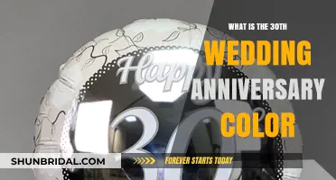 Celebrating Three Decades: The Symbolic Color of 30th Wedding Anniversaries