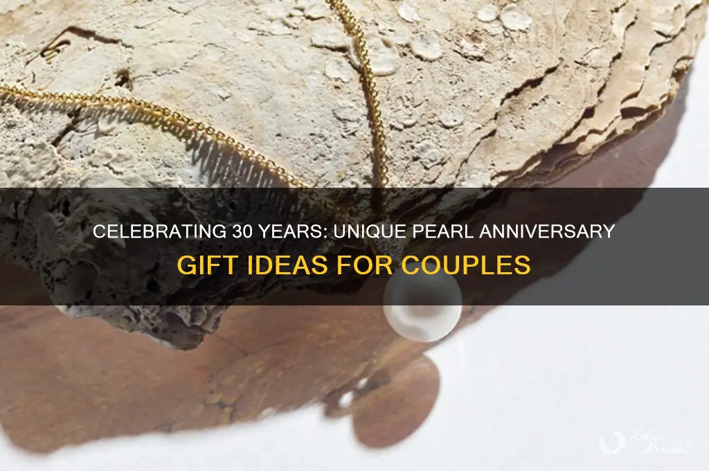 what is the 30th wedding anniversary gift ideas