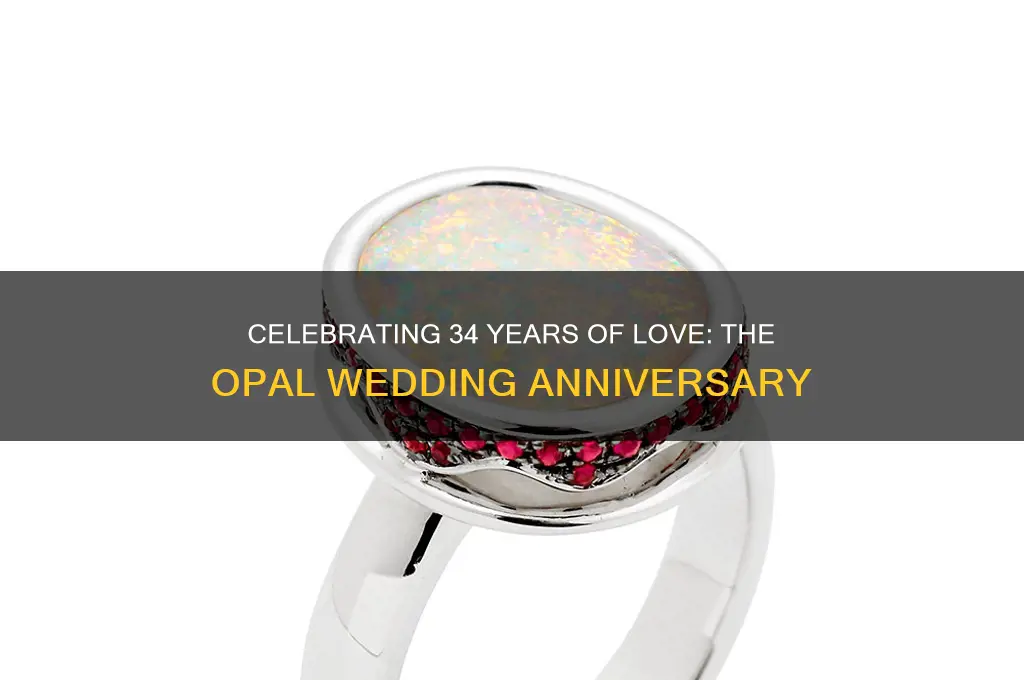 what is the 34th wedding anniversary