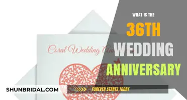 Celebrating 36 Years of Love: The Coral Wedding Anniversary