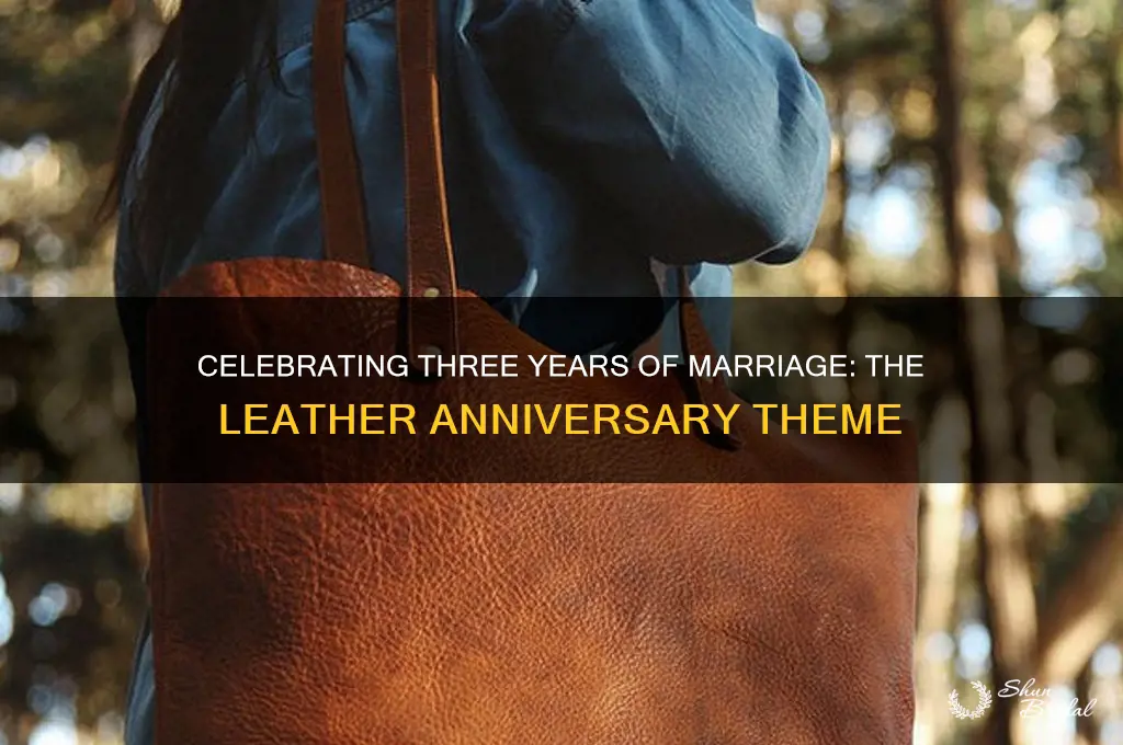 what is the 3rd wedding anniversary theme