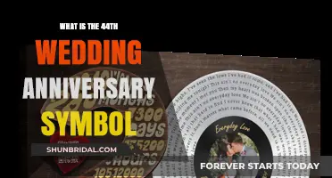Celebrating 44 Years of Love: The Unique Wedding Anniversary Symbol