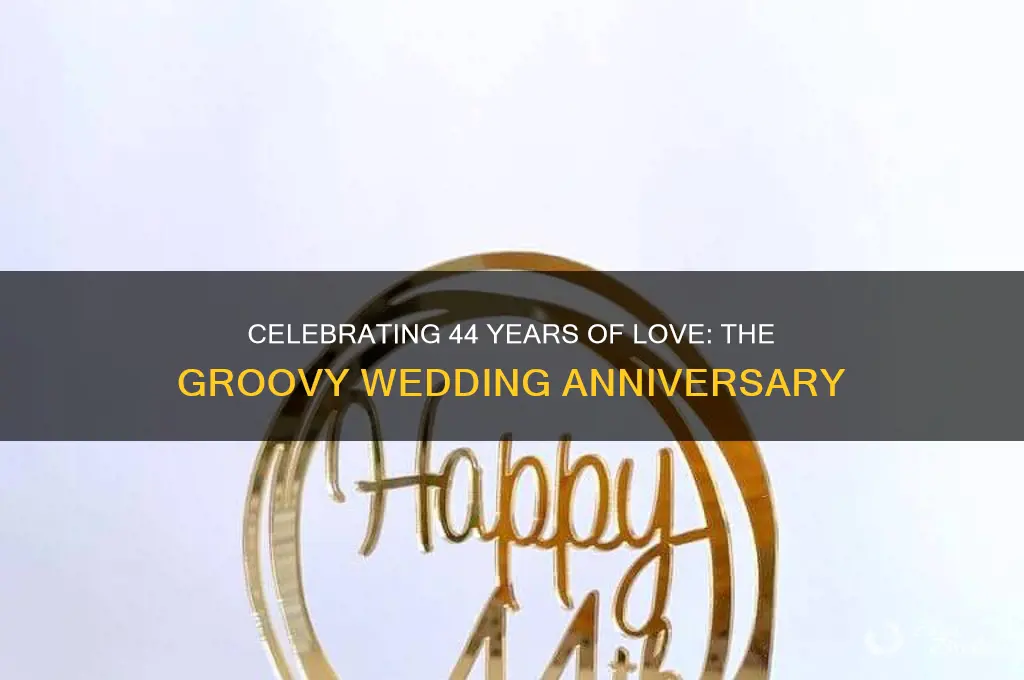what is the 44th wedding anniversary