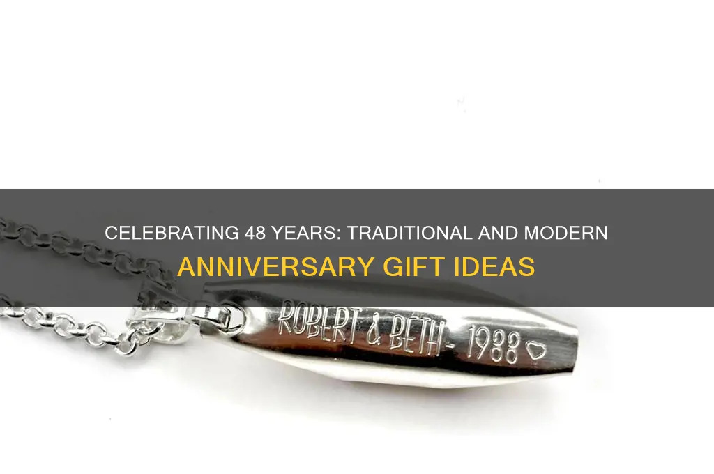 what is the 48th wedding anniversary gift