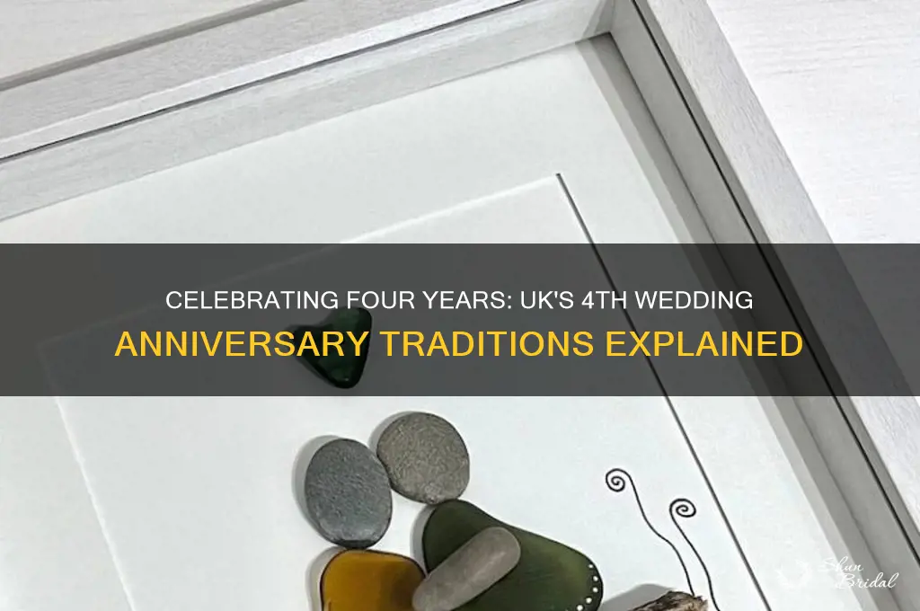 what is the 4th wedding anniversary uk