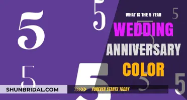 Celebrating Five Years: The Symbolic Color of Your Wedding Anniversary