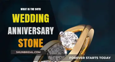 Golden Wedding Anniversary Stone: Celebrating 50 Years of Love