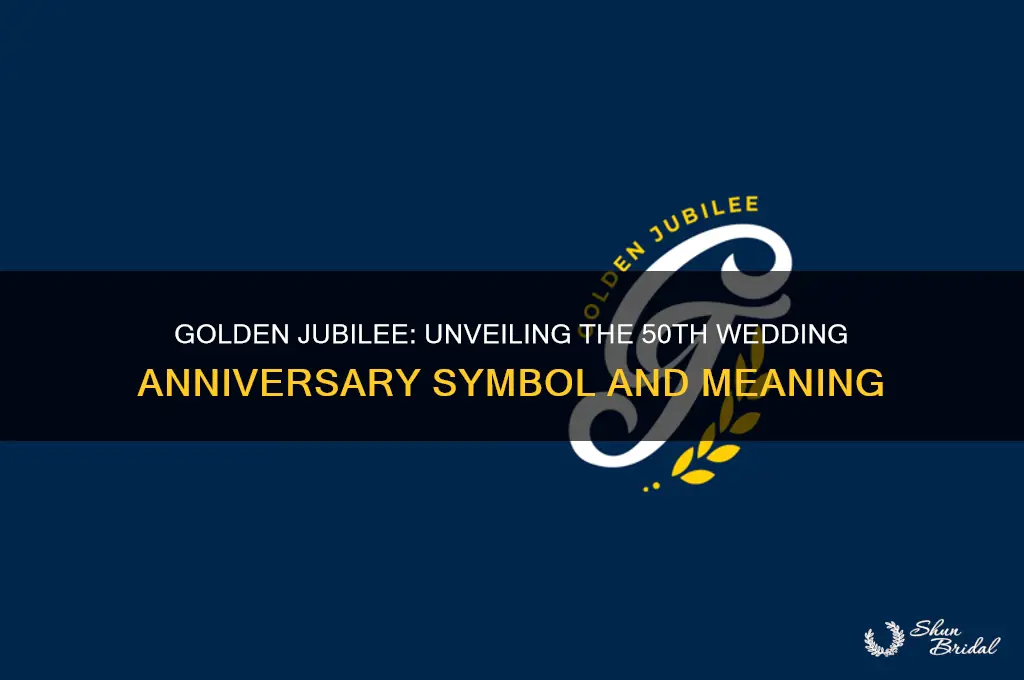 what is the 50th wedding anniversary symbol