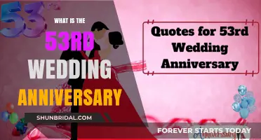 Celebrating 53 Years of Love: The 53rd Wedding Anniversary Guide