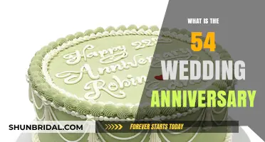 Celebrating 54 Years of Marriage: The Green Anniversary Explained