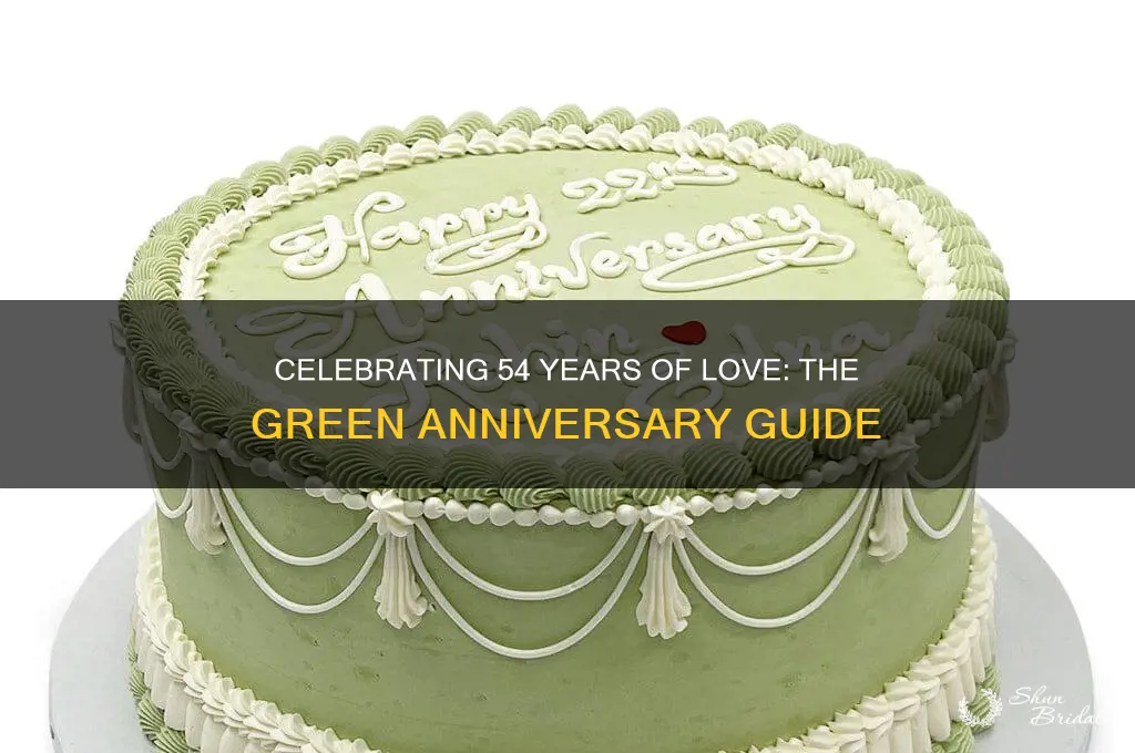 what is the 54th wedding anniversary