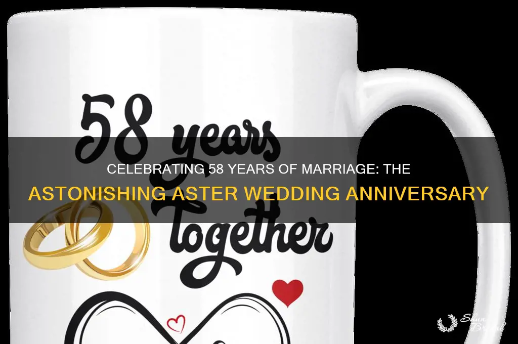 what is the 58th wedding anniversary called